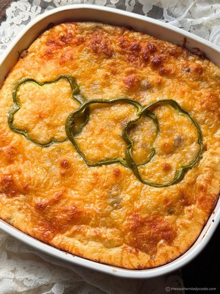 Impossible Chili Pie Recipe from the 1970's