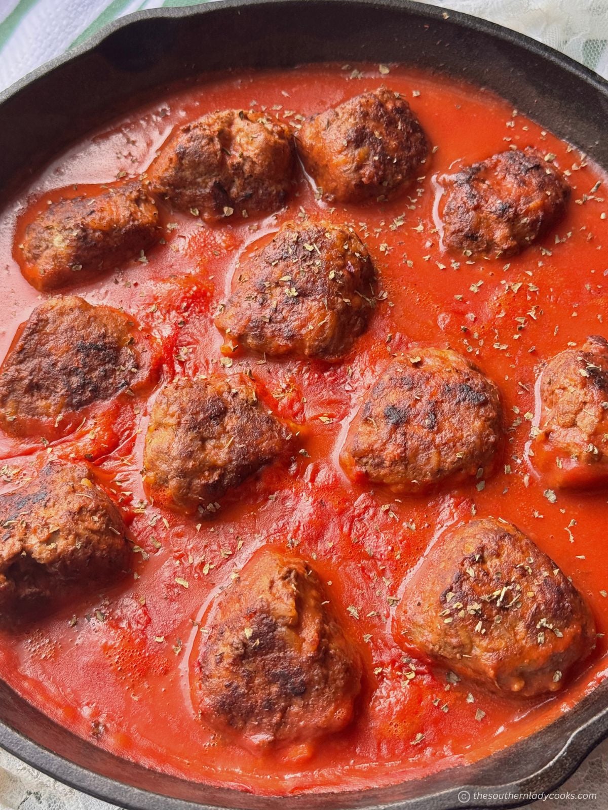 OLD FASHIONED PORCUPINE MEATBALLS