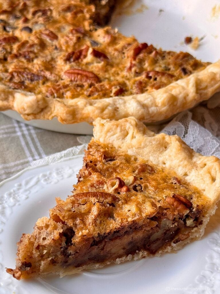 Slice of Kentucky Derby Pie