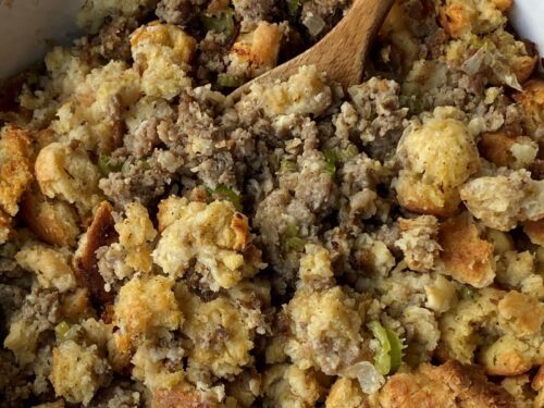 Sausage Biscuit Dressing