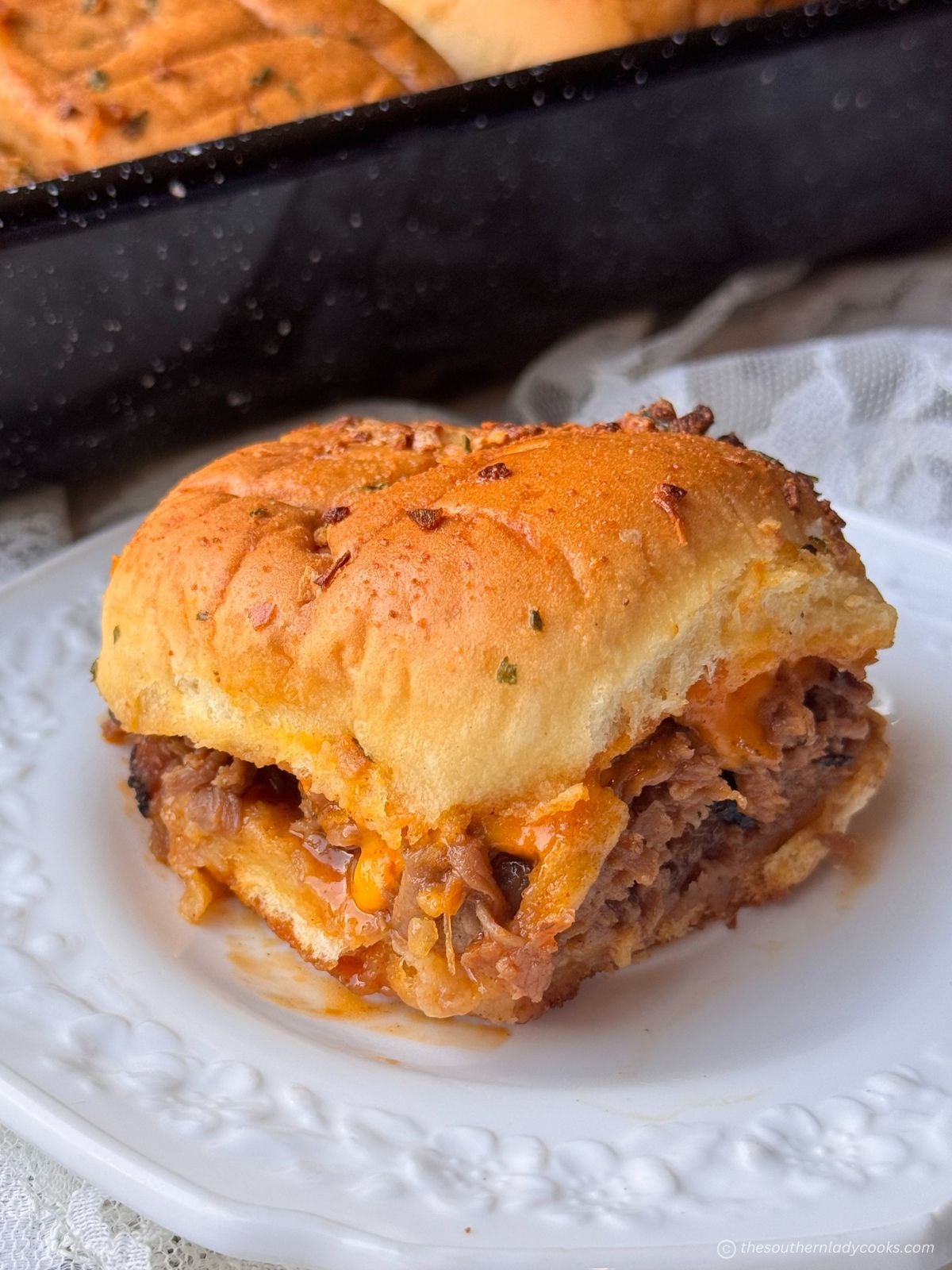 BEEF AND CHEDDAR SLIDERS
