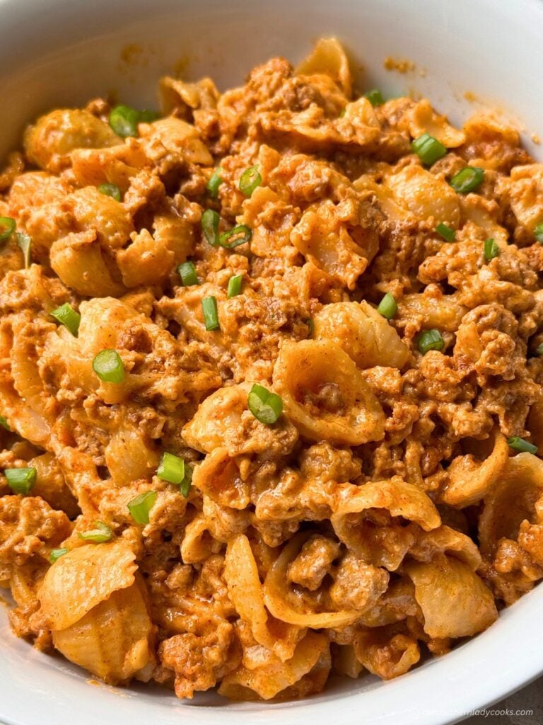 Homemade Taco Macaroni and Cheese
