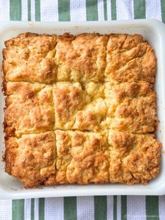 BUTTERMILK BUTTER SWIM BISCUITS