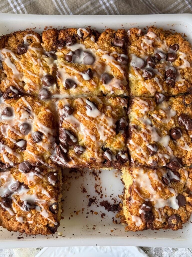 Chocolate Chip Butter Swim Biscuits