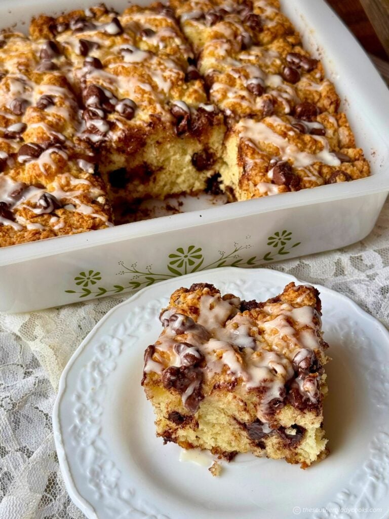 Chocolate Chip Butter Swim Biscuits