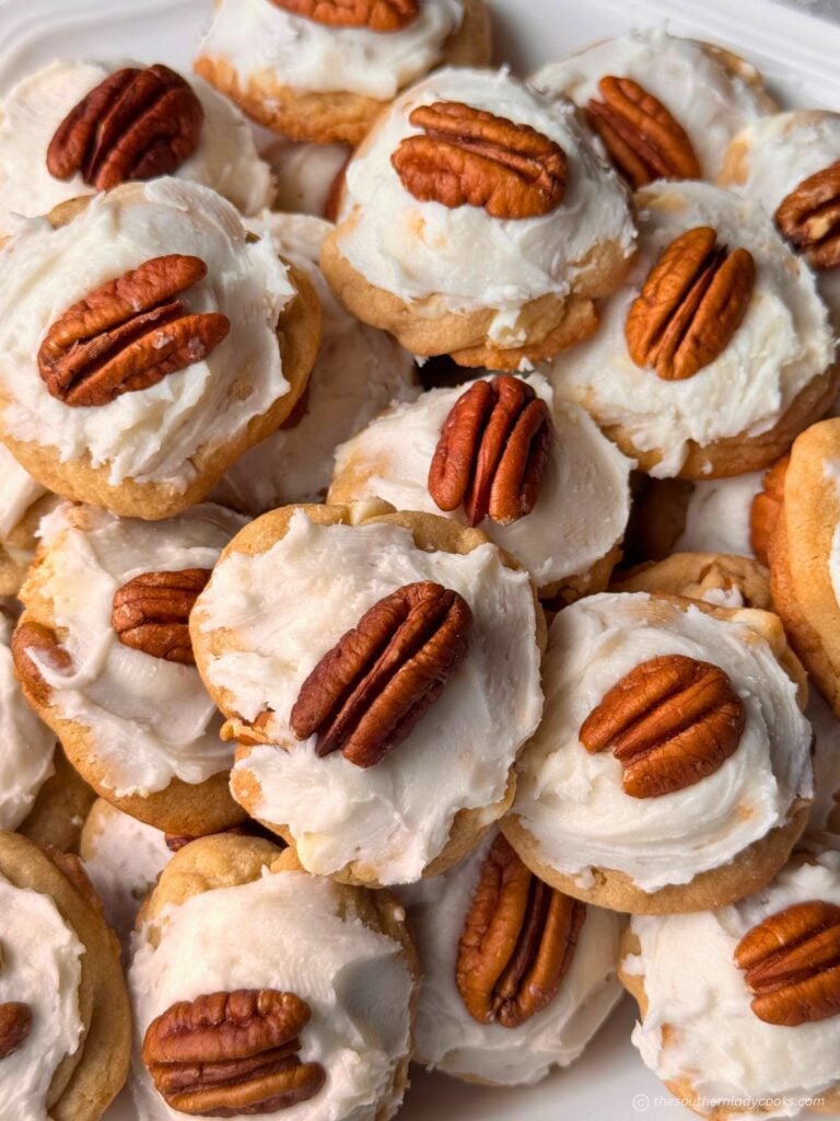 Vanilla Maple Cookies with a delicious maple frosting