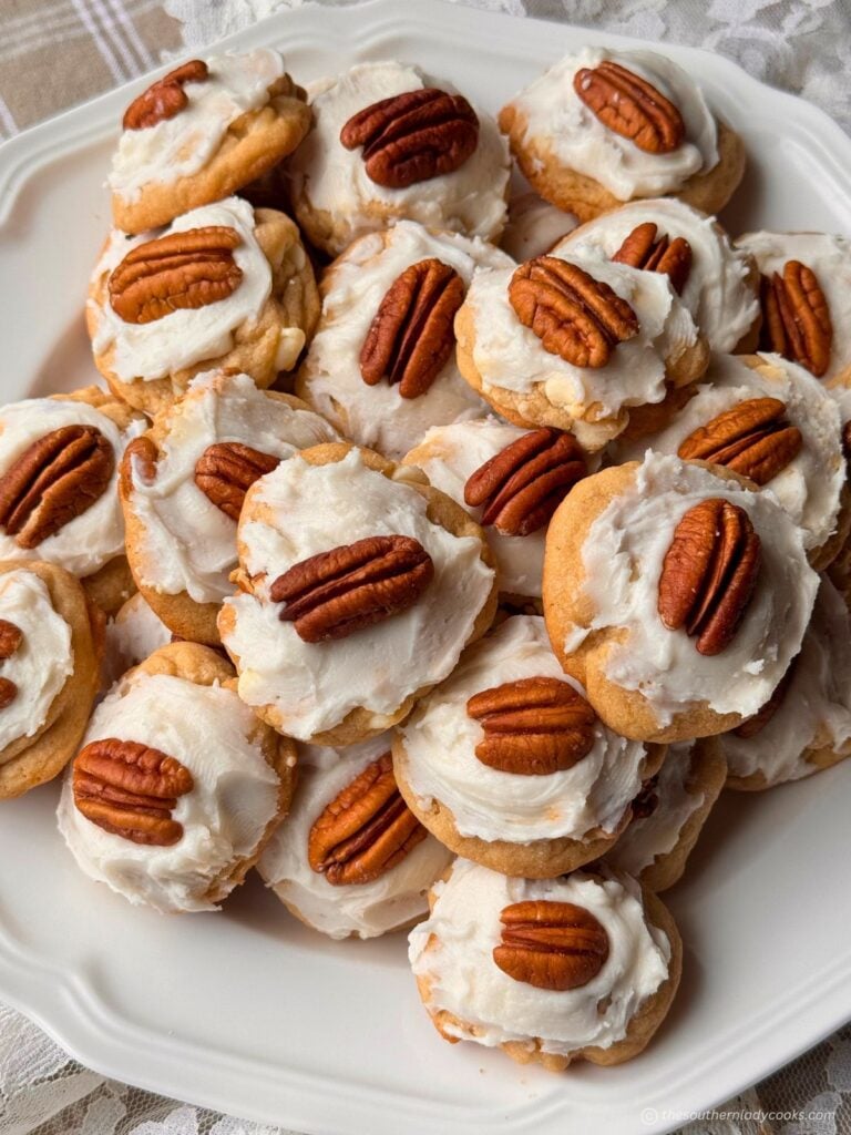 Vanilla Maple Cookies with a delicious maple frosting