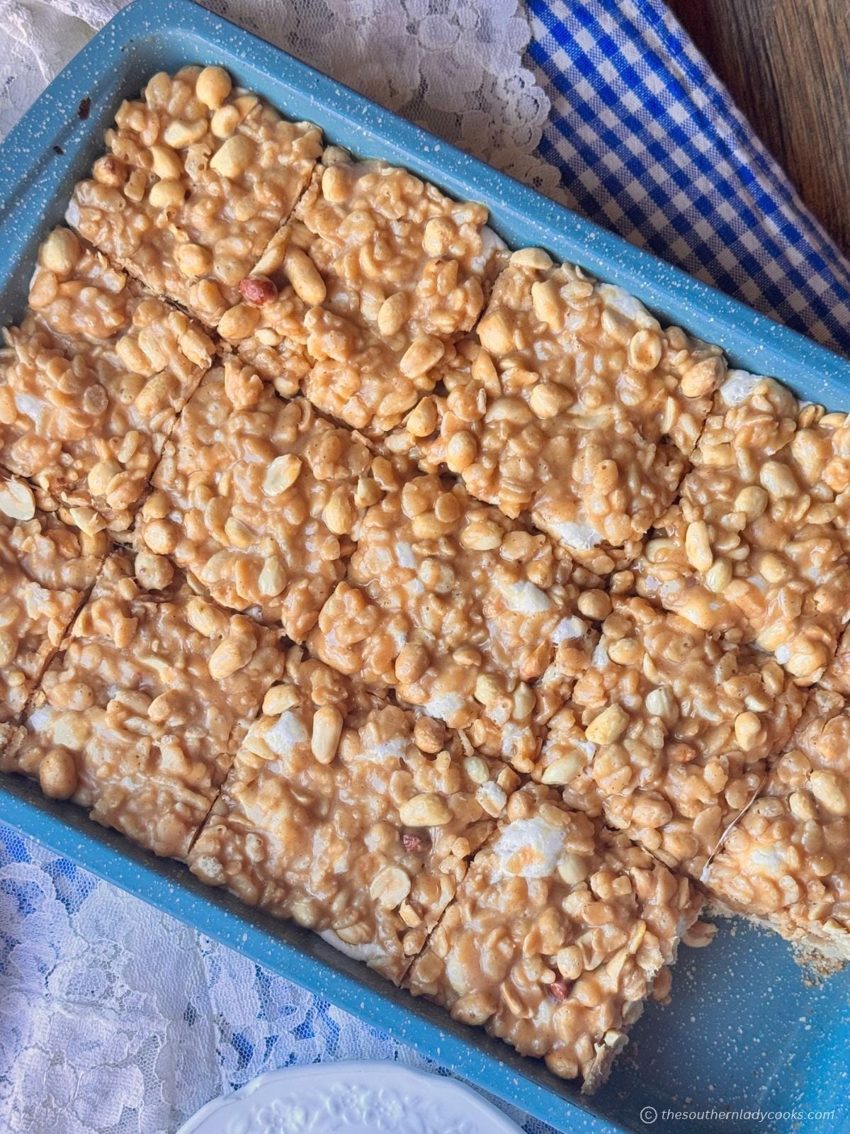 PEANUT MARSHMALLOW BARS